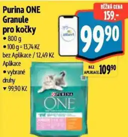 Albert Purina ONE Granule pro kočky nabídka