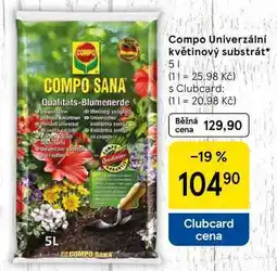Tesco Compo Univerzální květinový substrát nabídka