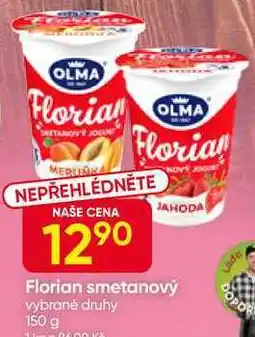 Hruška OLMA Florian smetanový vybrané druhy nabídka