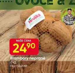 Hruška Brambory neprané nabídka