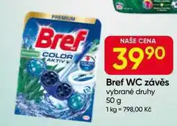 Hruška Bref color Aktiv WC blok 50ml, vybrané druhy nabídka