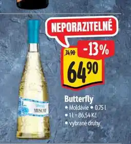 Albert Butterfly Moldávie nabídka