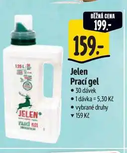 Albert Jelen Prací gel 30 dávek nabídka