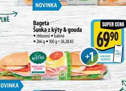 Albert Bageta Šunka z kýty & gouda nabídka