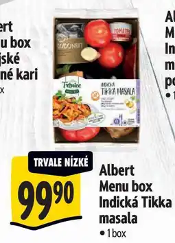 Albert Albert Menu box Indická Tikka masala 1 box nabídka