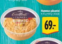 Albert Hummus pikantní nabídka