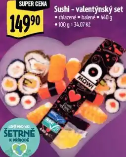 Albert Sushi-valentýnský set nabídka
