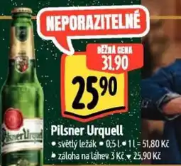 Albert Pilsner Urquell nabídka