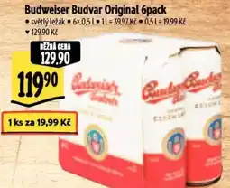 Albert Budweiser Budvar Original nabídka