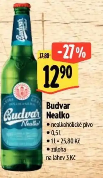 Albert Budvar Nealko nabídka