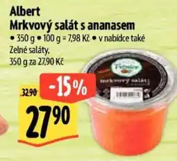 Albert Albert Mrkvový salát s ananasem nabídka
