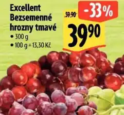 Albert Excellent Bezsemenné hrozny tmavé nabídka