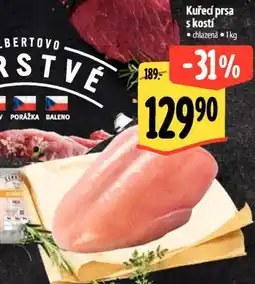 Albert Kuřecí prsa s kostí nabídka
