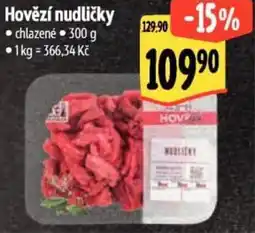 Albert Hovězí nudličky nabídka