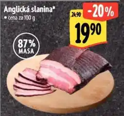 Albert Anglická slanina nabídka