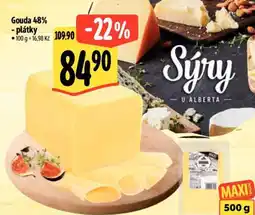 Albert Gouda 48% - plátky nabídka