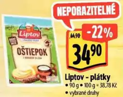 Albert Liptov - plátky nabídka