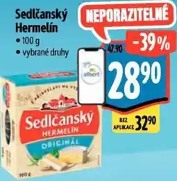 Albert Sedlčanský Hermelín nabídka