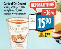 Albert Carte d'Or Dezert nabídka