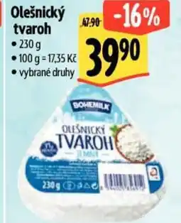 Albert Olešnický tvaroh nabídka