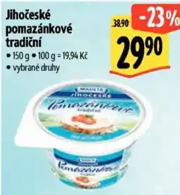 Albert Madeta Jihočeské pomazánkové tradiční nabídka