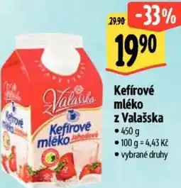 Albert Kefírové mléko z Valašska nabídka