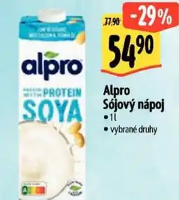 Albert Alpro Sojový nápoj nabídka