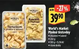 Albert World's Market Plněné těstoviny nabídka