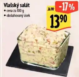 Albert Vlašský salát nabídka