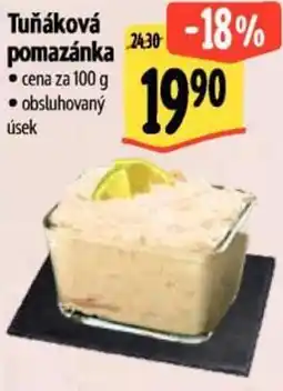 Albert Tuňáková pomazánka nabídka