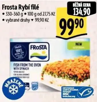 Albert Frosta Rybí filé nabídka
