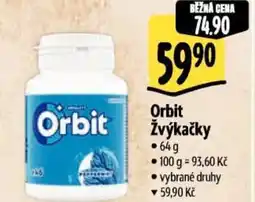 Albert Orbit Žvýkačky nabídka