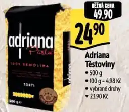 Albert Adriana Těstoviny nabídka