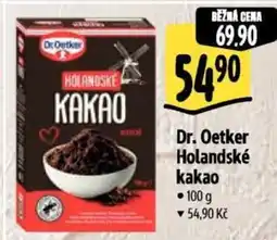 Albert Dr. Oetker Holandské kakao nabídka