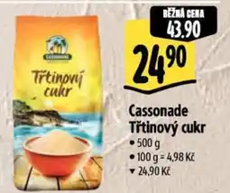 Albert Cassonade Třtinový cukr nabídka