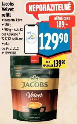 Albert Jacobs Velvet refill nabídka