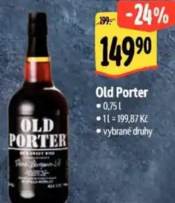 Albert Old Porter nabídka