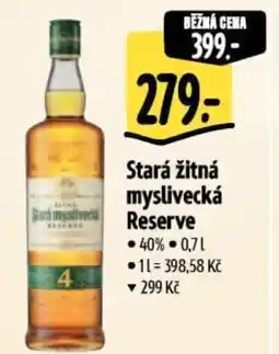 Albert Stará žitná myslivecká Reserve nabídka