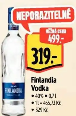 Albert Finlandia Vodka nabídka