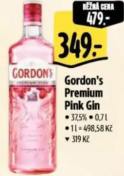 Albert Gordon's Premium Pink Gin nabídka
