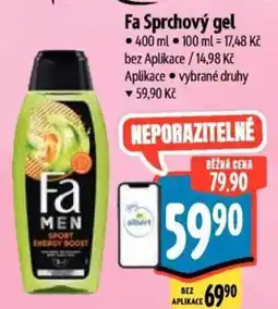 Albert Fa Sprchový gel nabídka