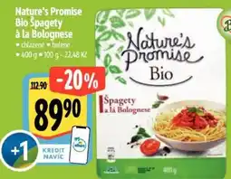 Albert Nature's Promise Bio Špagety à la Bolognese nabídka