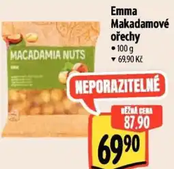 Albert Emma Makadamové ořechy nabídka