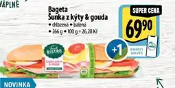 Albert Bageta Šunka z kýty & gouda nabídka