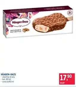 Makro Häagen-dazs nabídka
