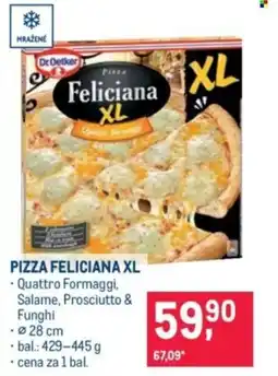 Makro Dr Oetker Pizza feliciana xl nabídka