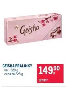 Makro Geisha pralinky nabídka