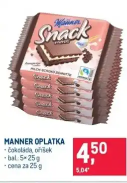 Makro Manner oplatka nabídka