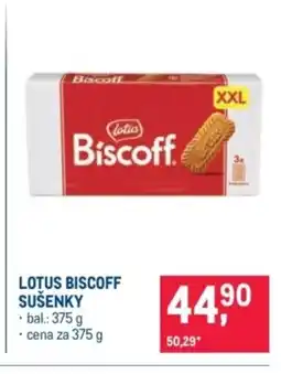 Makro Lotus biscoff sušenky nabídka