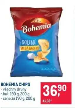 Makro Bohemia chips nabídka